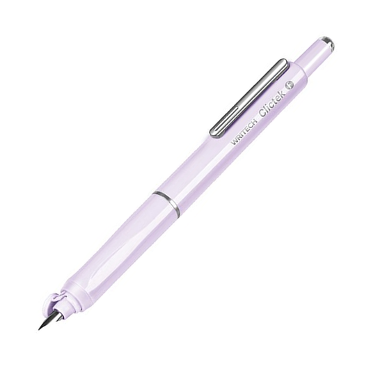 Writech Clictek Retractable Fountain Pen - Purple