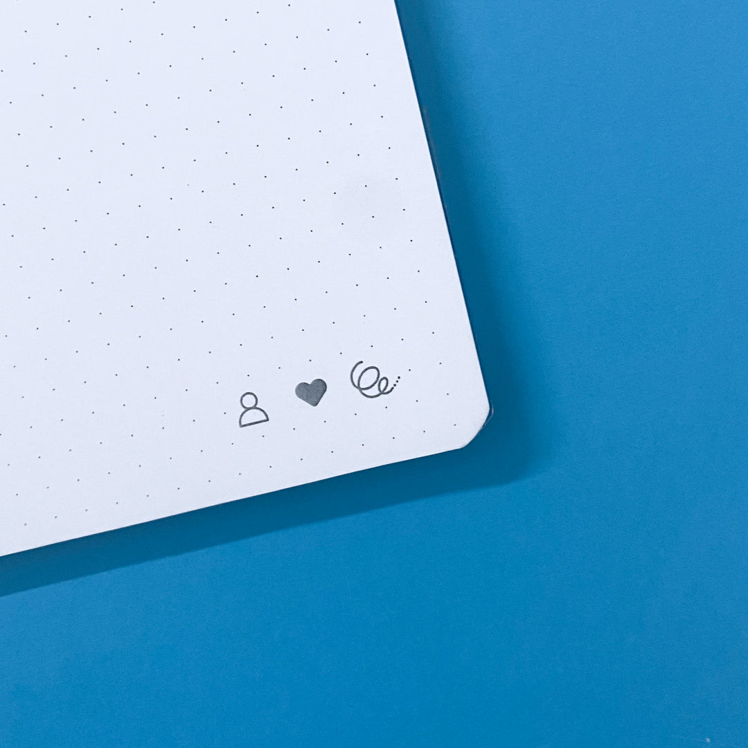Endless Creative Block Tear-Off A4 Notepads (70 Sheets) Dotted