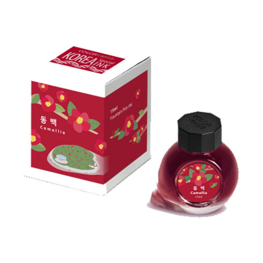 Colorverse Camellia (15ml) Bottled Ink (Korea Special Ink)