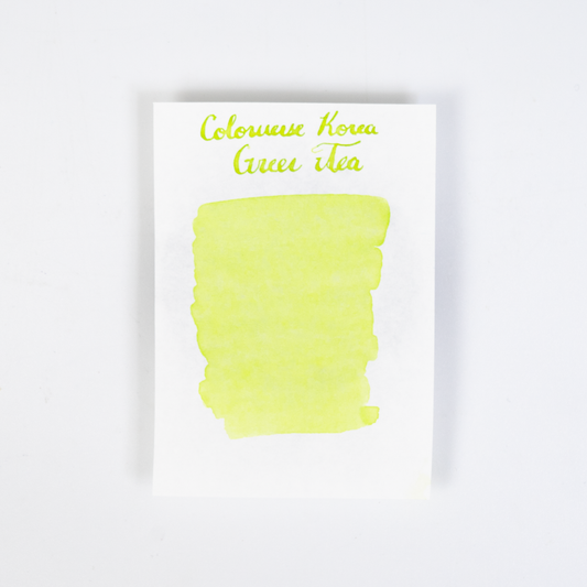 Colorverse Green Tea (15ml) Bottled Ink (Korea Special Ink)