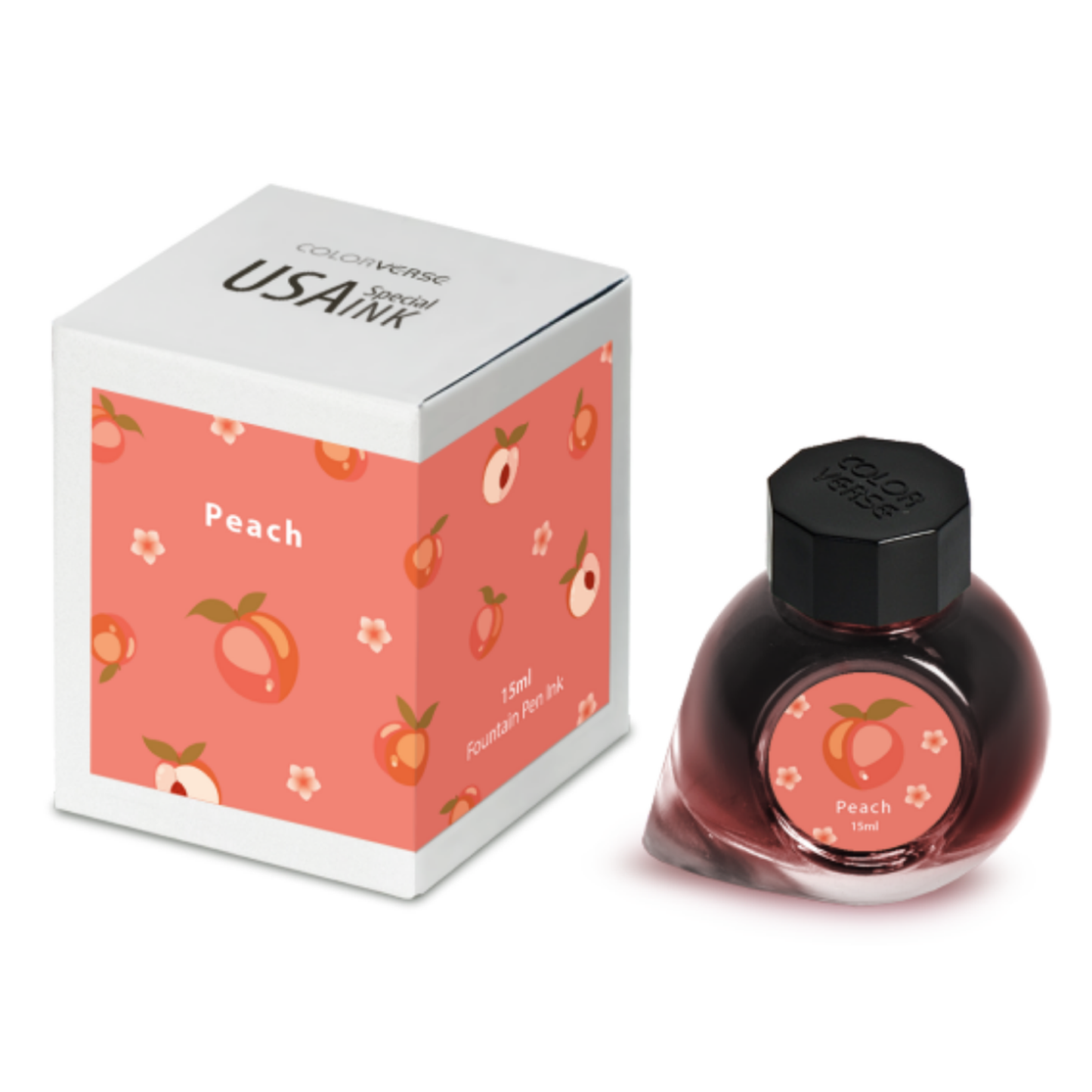 Colorverse Peach (15ml) Bottled Ink (USA Special Series, Georgia)