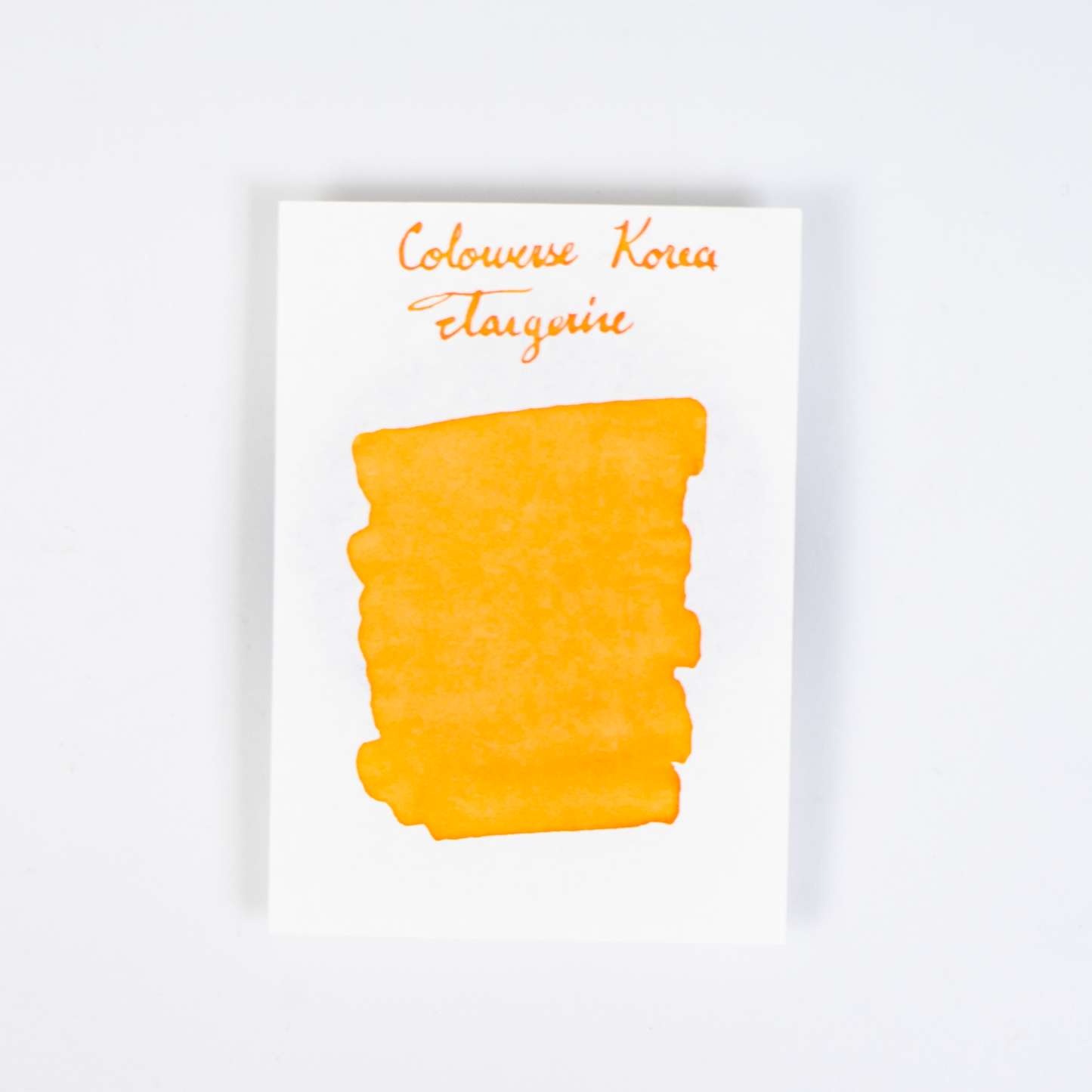 Colorverse Tangerine (15ml) Bottled Ink (Korea Special Ink)