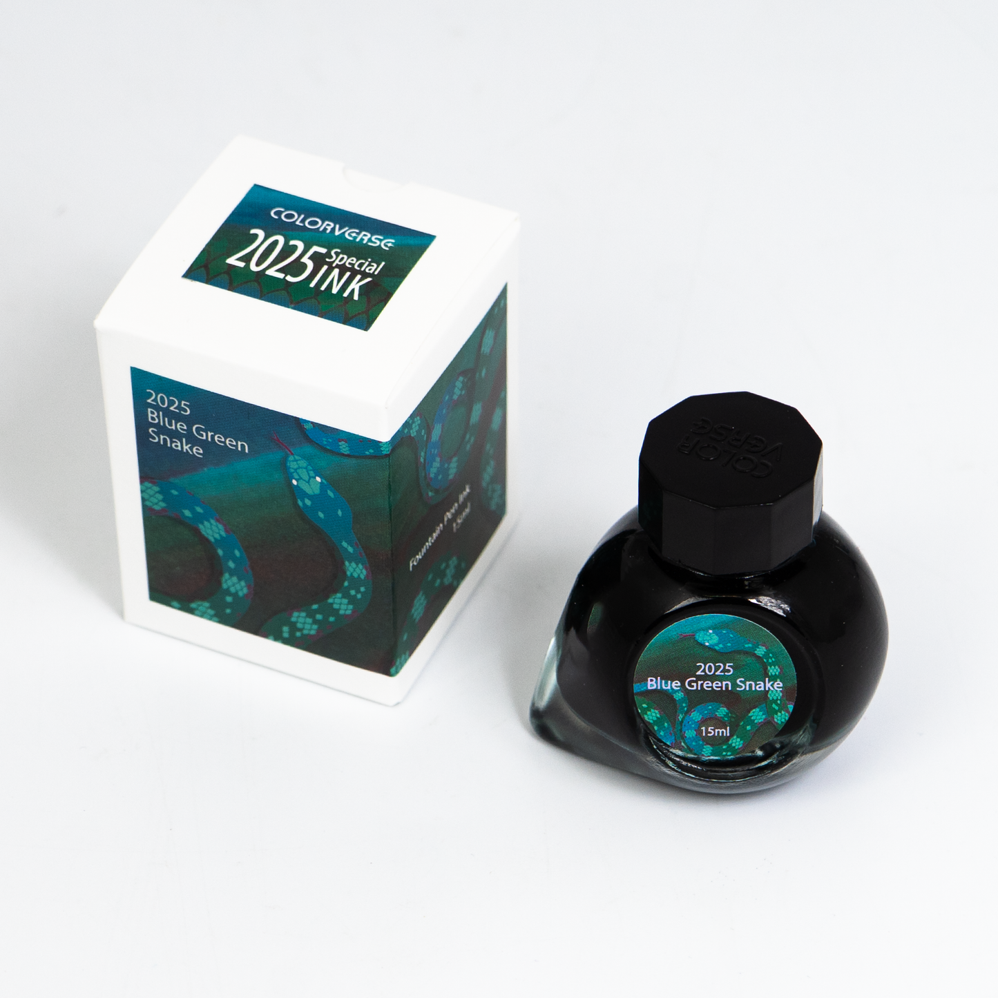 Colorverse Blue Green Snake (15ml) Bottled Ink (2025 Special Ink, Standard)
