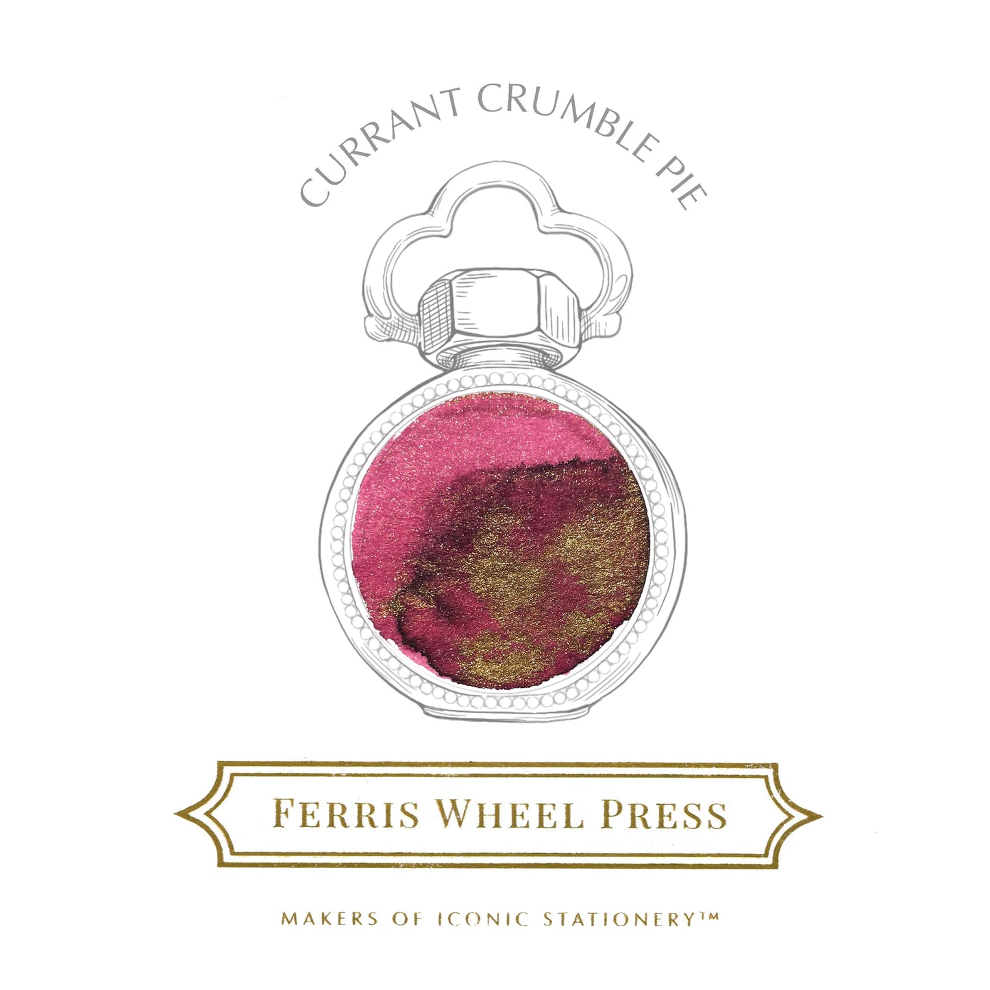 Ferris Wheel Press (38ml) Bottled Ink - Currant Crumble Pie
