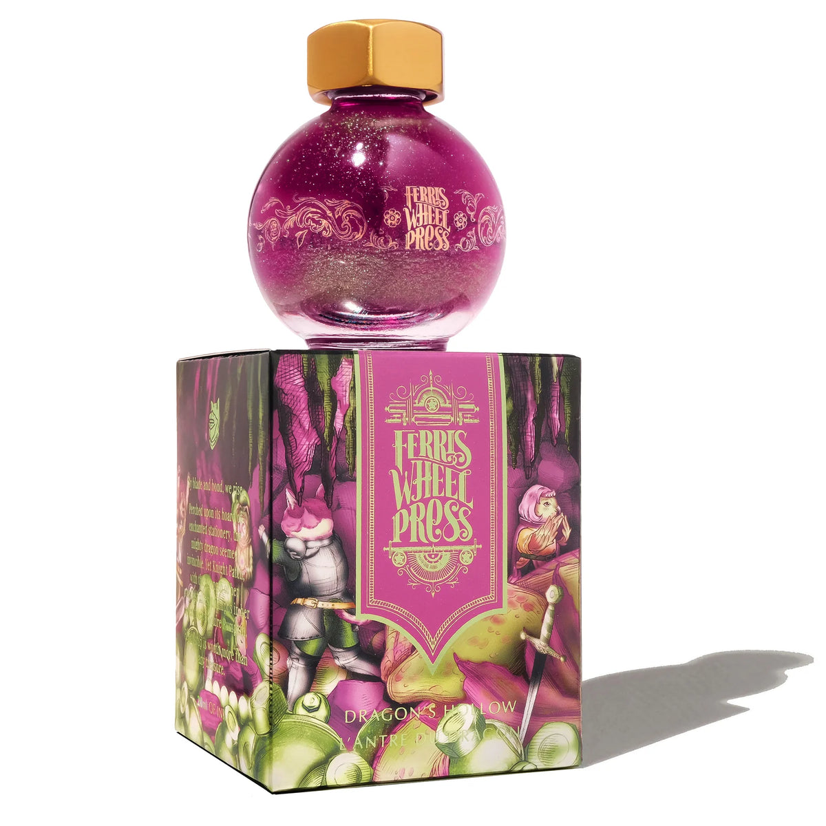 Ferris Wheel Press Dragon's Hollow (20ml) Bottled Ink - FerriTales: The Book of Knights Series