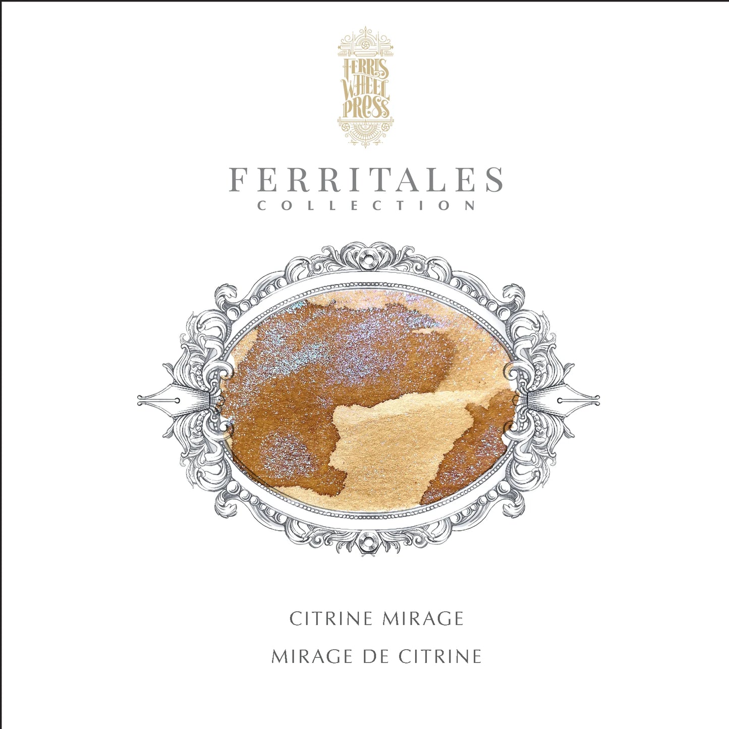 Ferris Wheel Citrine Mirage (20ml) Bottled Ink -  Ferritales Bestiary Collection