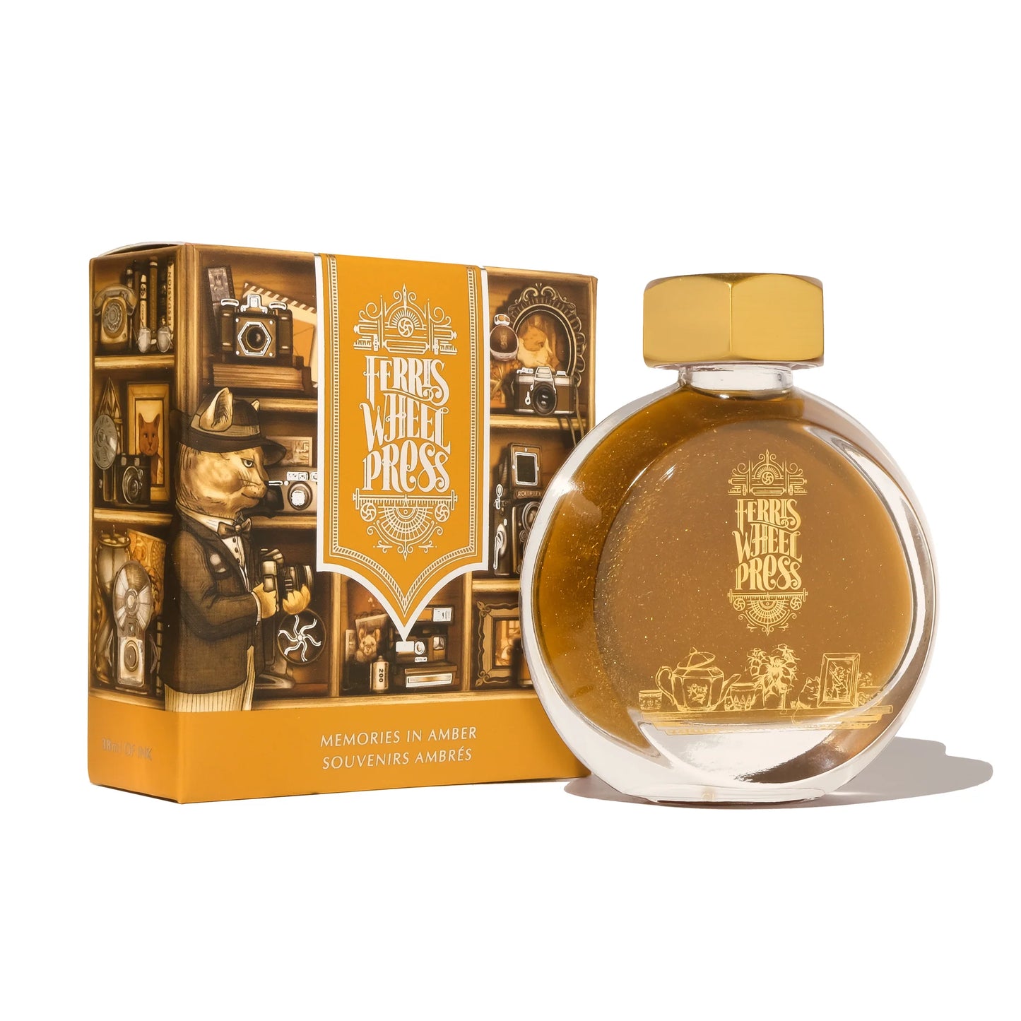 Ferris Wheel Press Memories of Amber (38ml) Bottled Ink