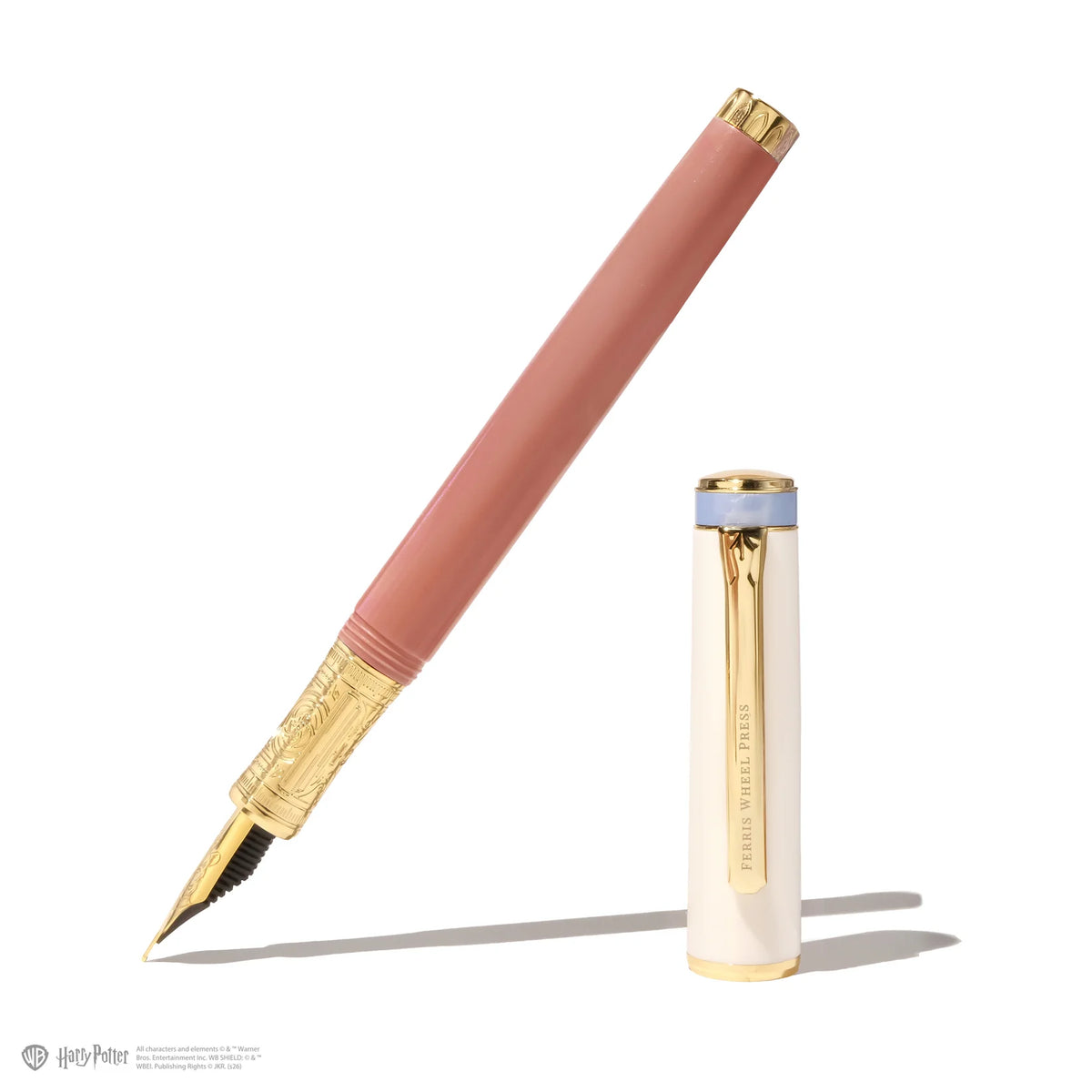Ferris Wheel Press The Masque Resin Fountain Pen & Ink Set - Coral