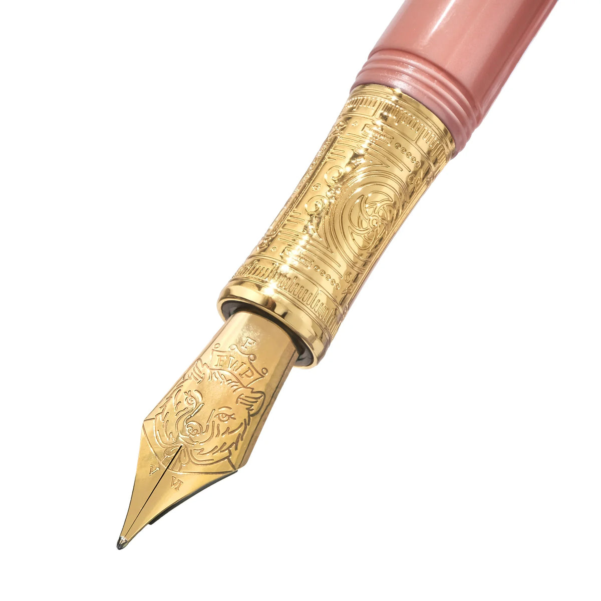 Ferris Wheel Press The Masque Resin Fountain Pen & Ink Set - Coral