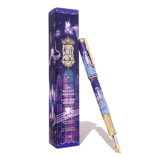 Ferris Wheel Press Masque Fountain Pen - Twilight Symphony (2026 Limited Edition)