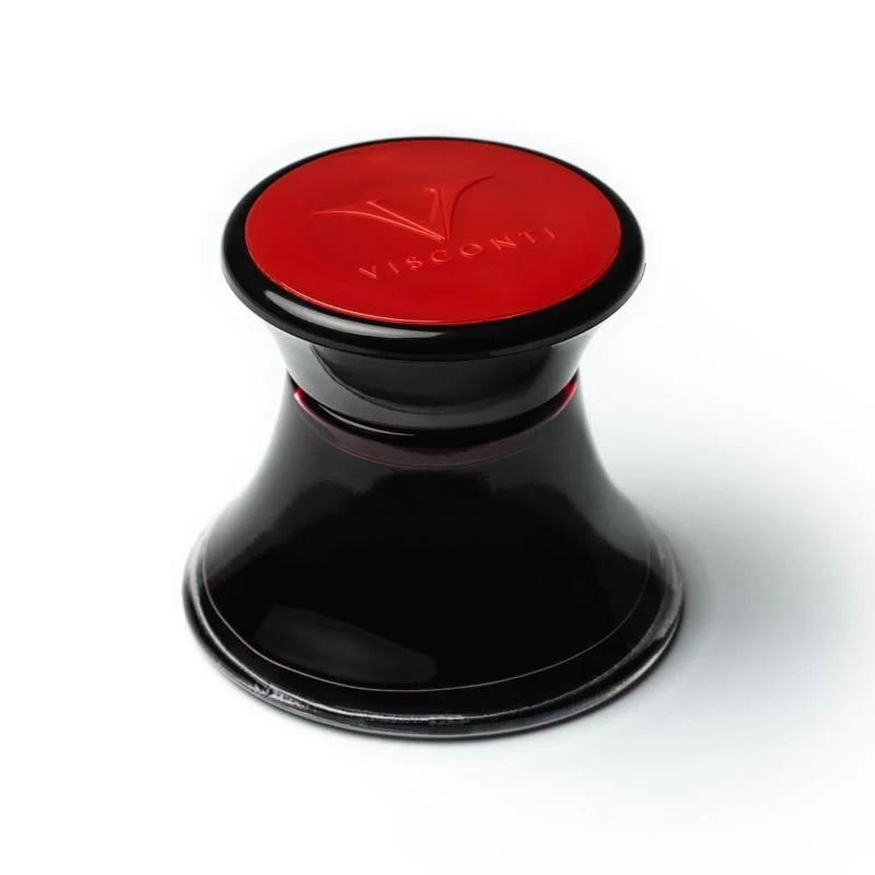 Visconti Inkwell Collection (50ml) Bottled Ink - Red