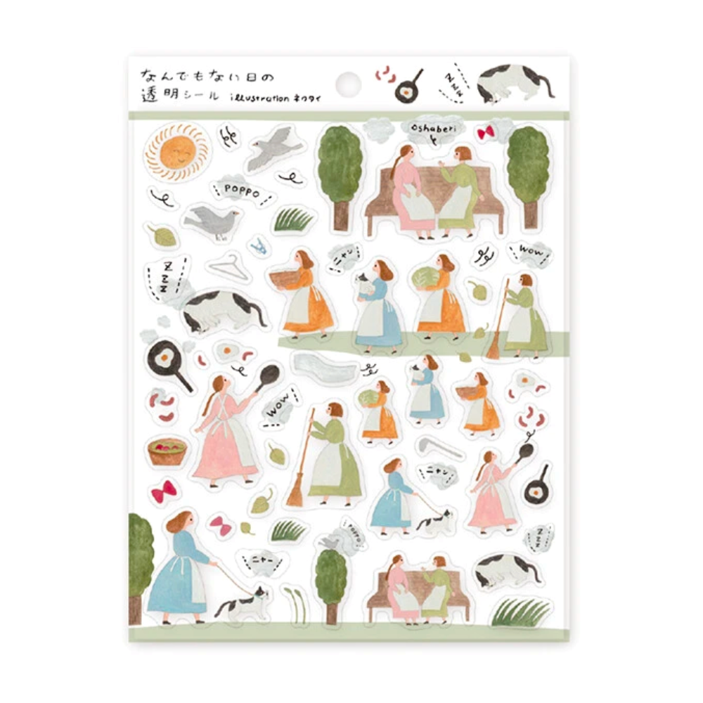 Cozyca Necktie Sticker Sheet - Ordinary Day