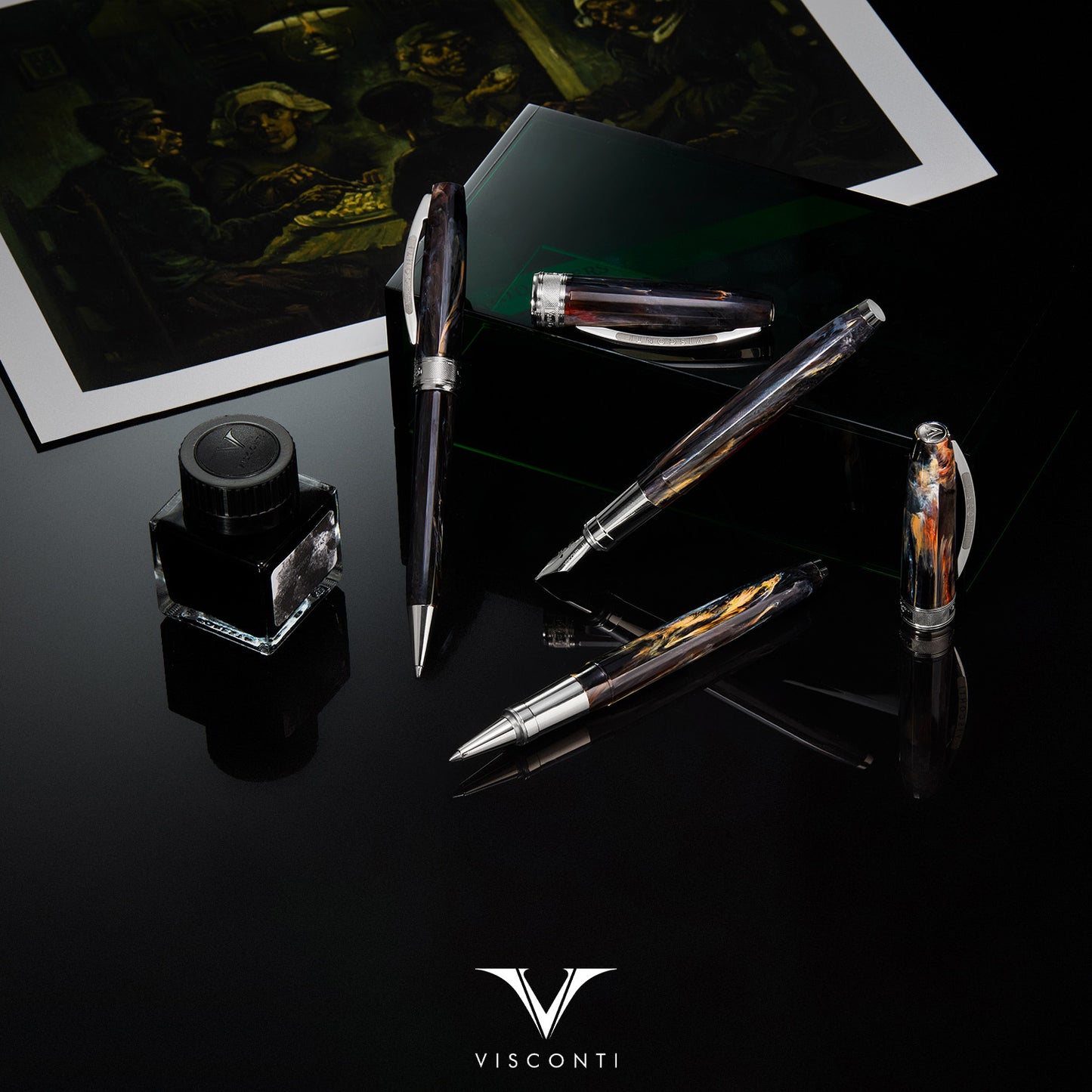 Visconti Van Gogh Fountain Pen - Potato Eaters