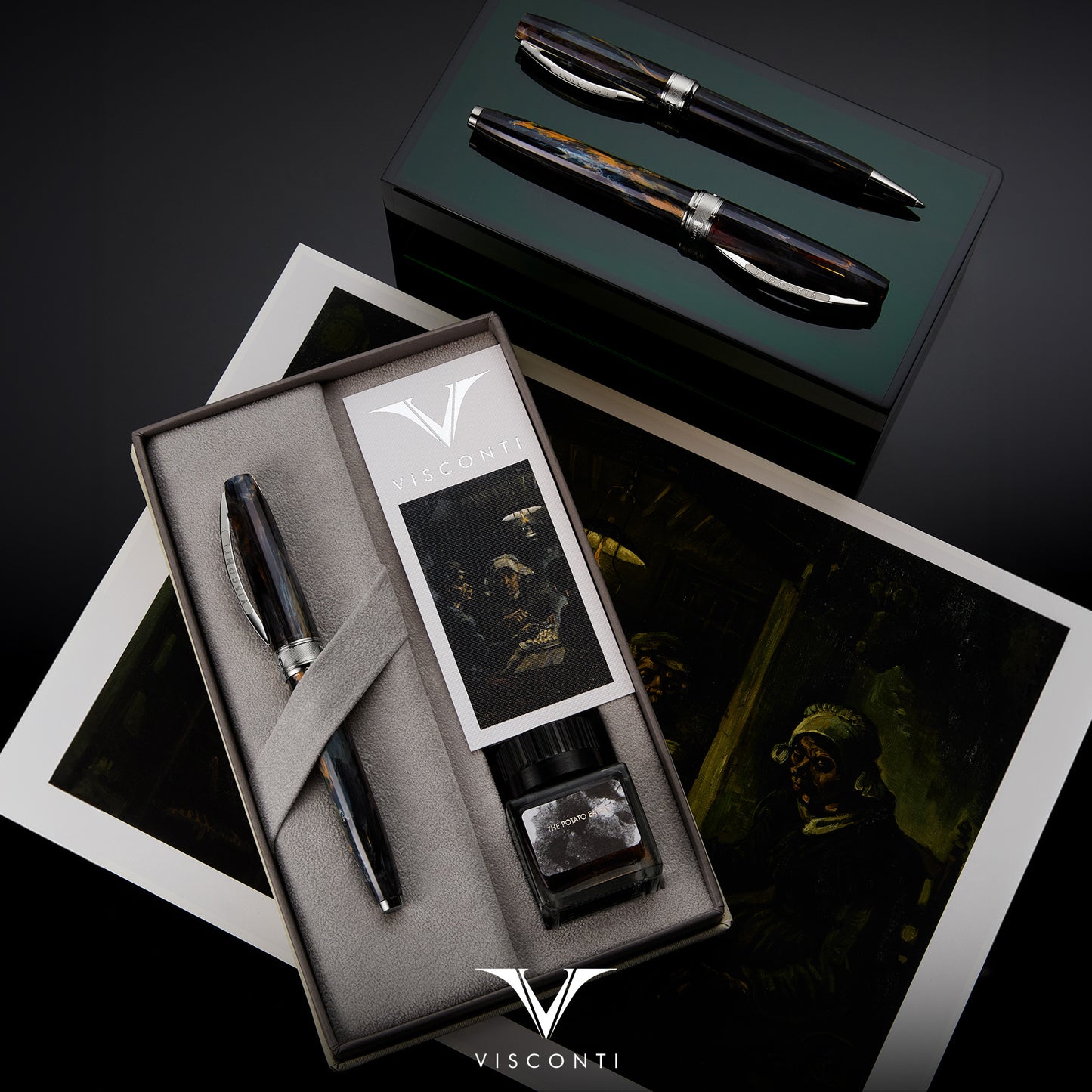 Visconti Van Gogh Fountain Pen - Potato Eaters