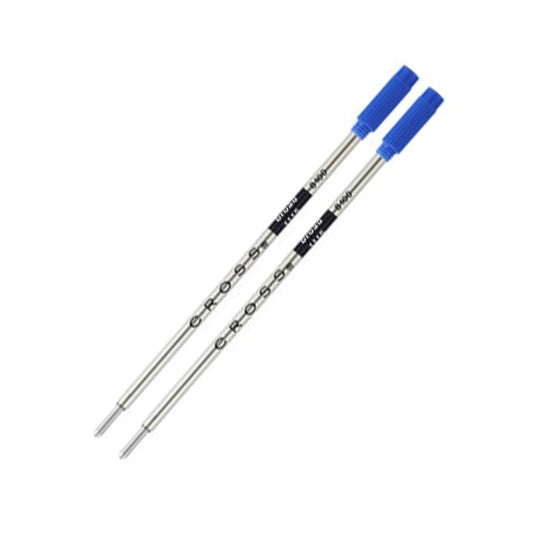 Cross Ballpoint Refill - Broad Blue (2Pk)