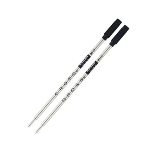 Cross Ballpoint Refill - Medium Black (2Pk)