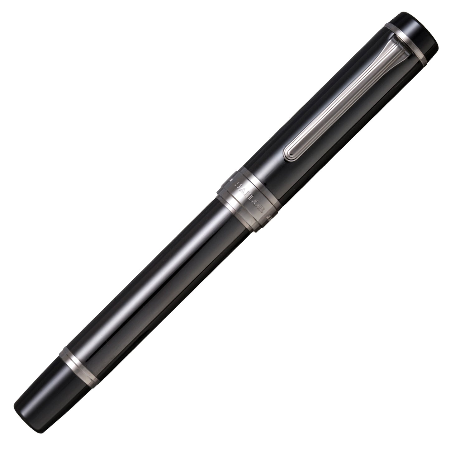 Sailor CYLINT Fountain Pen - Black Stainless Steel
