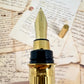 Pre-Owned S.T. Dupont Montparnasse XL Gold Plated Fountain Pen 18K M