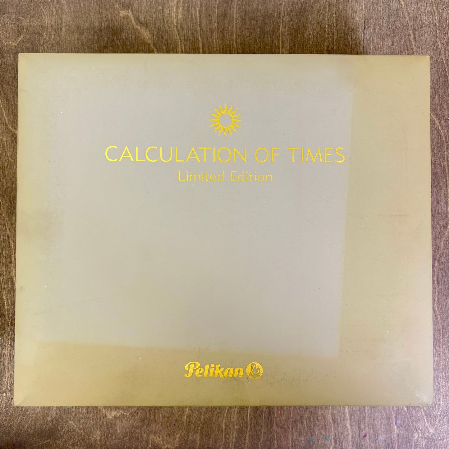 Pre-Owned Pelikan Calculation of Times Fountain Pen 18K F