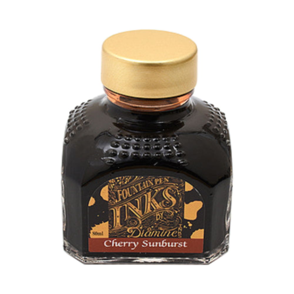 Diamine Guitar Cherry Sunburst - 80ml Bottled Ink