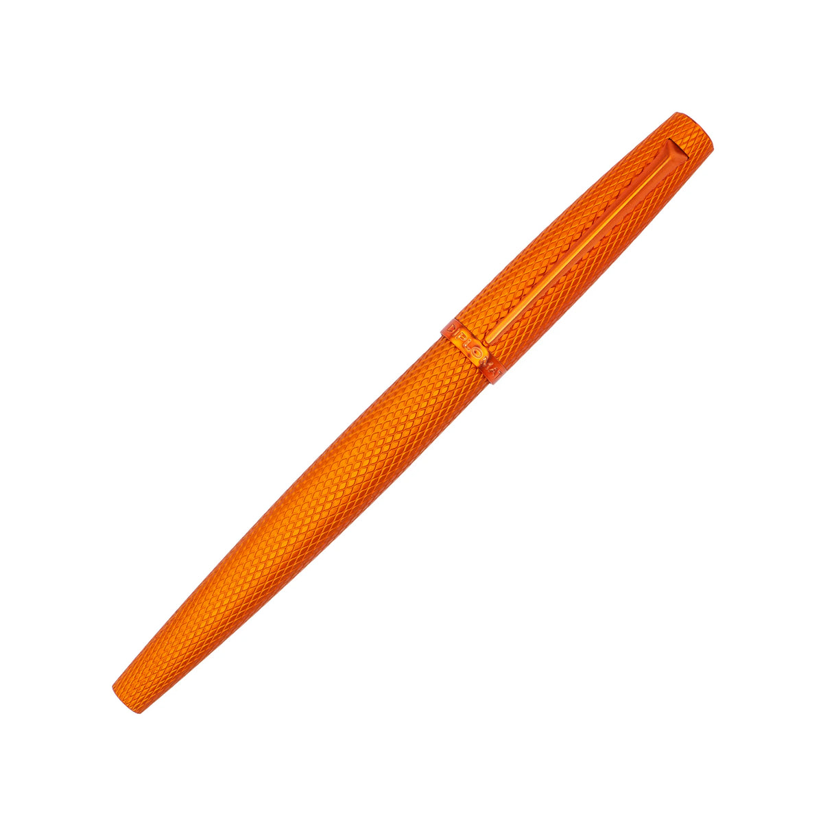 Diplomat Viper Rollerball - Orange Guilloche