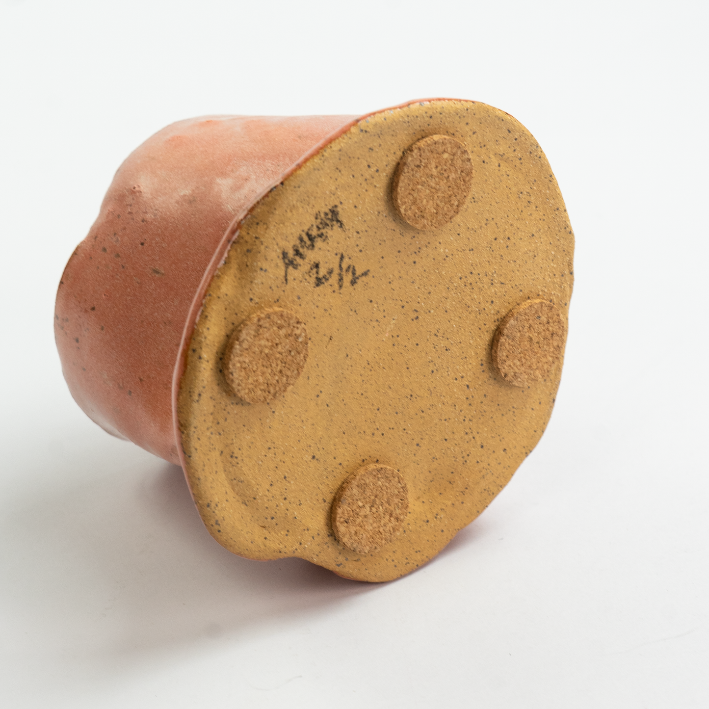 Dromgoole's x mhexart The Slump Pen Cup - Dusty Coral