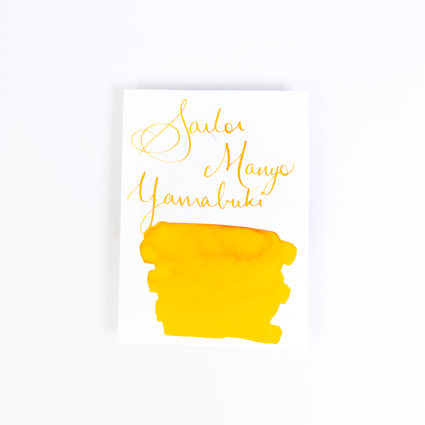Sailor Manyo Yamabuki - 50ml Bottled Ink