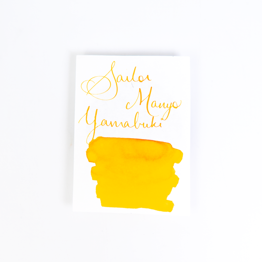 Sailor Manyo Yamabuki - 50ml Bottled Ink