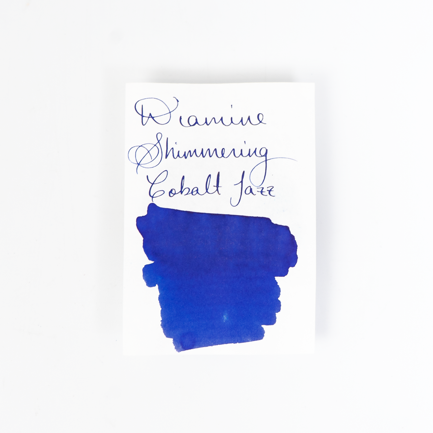 Diamine Cobalt Jazz (50ml) Bottled Ink (Shimmering Gold)
