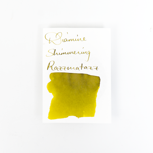 Diamine Razmatazz (50ml) Bottled Ink (Shimmering Gold)