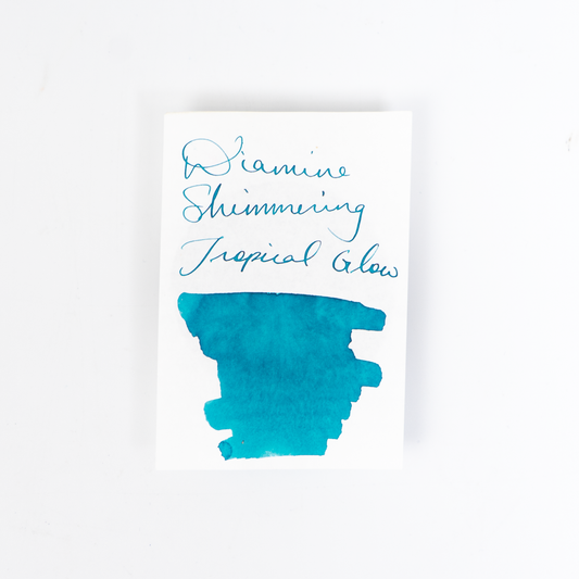 Diamine Tropical Glow (50ml) Bottled Ink (Shimmering Silver)