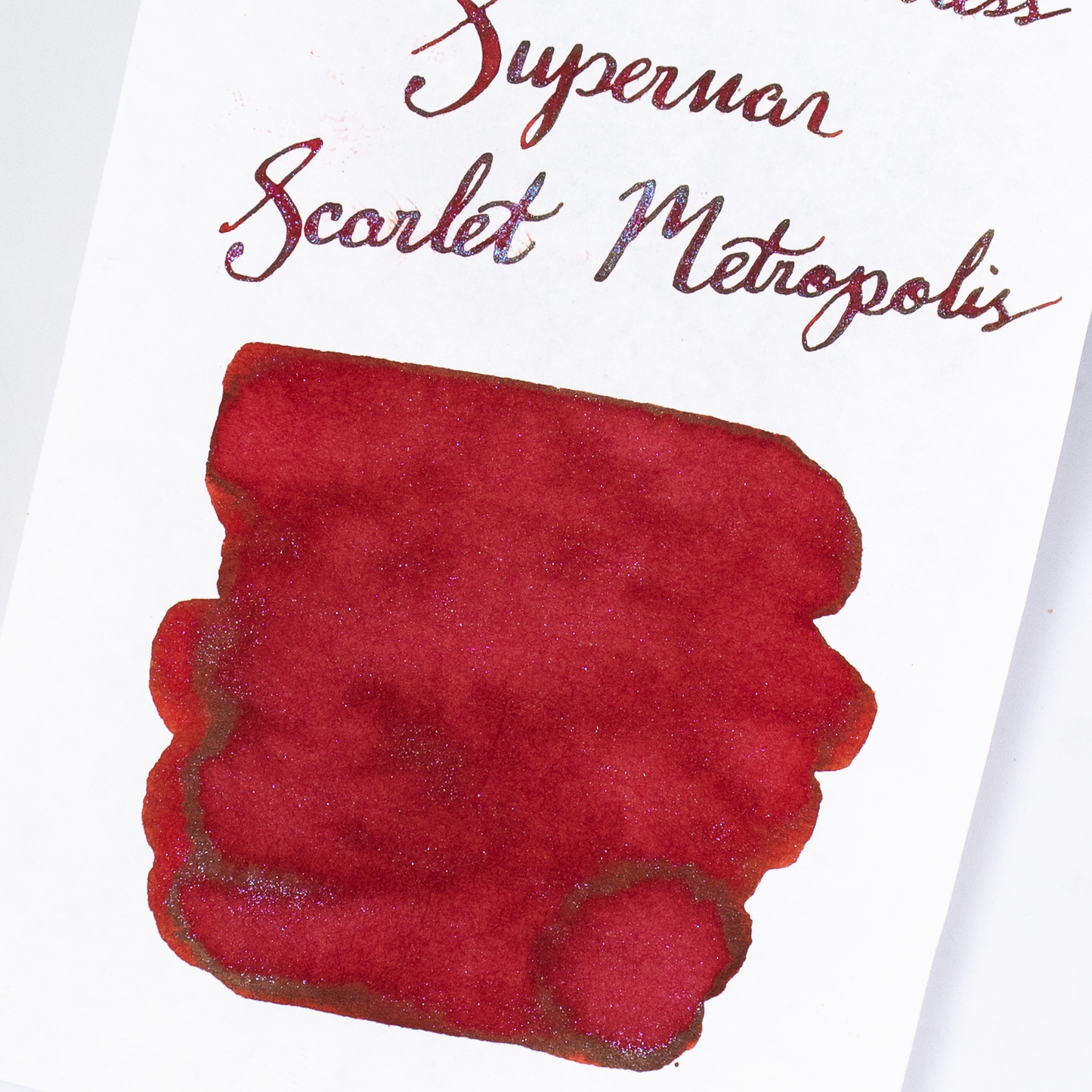 Ferris Wheel Press Superman Scarlet Metropolis (28ml) Bottled Ink