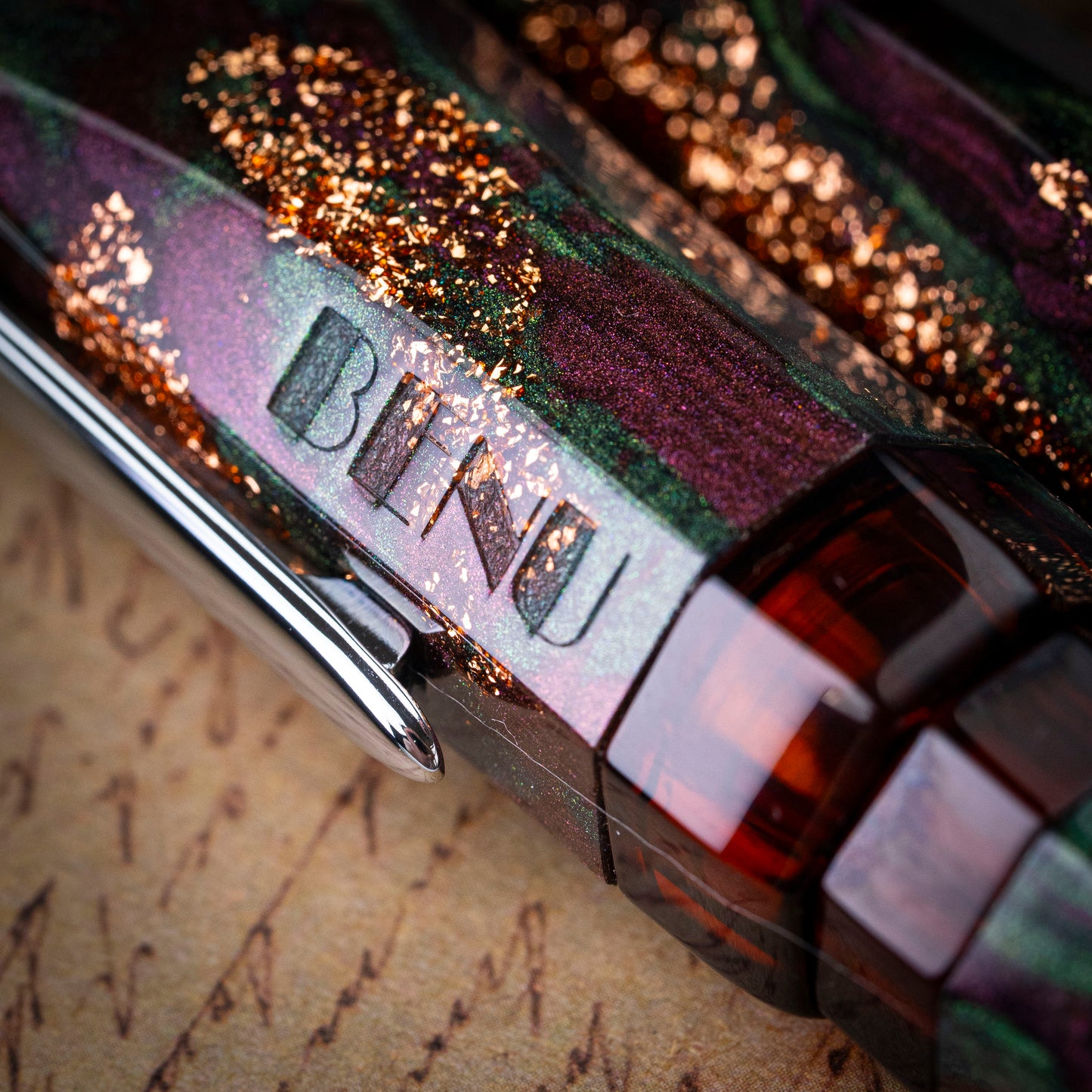 BENU AstroGem Fountain Pen - Midas
