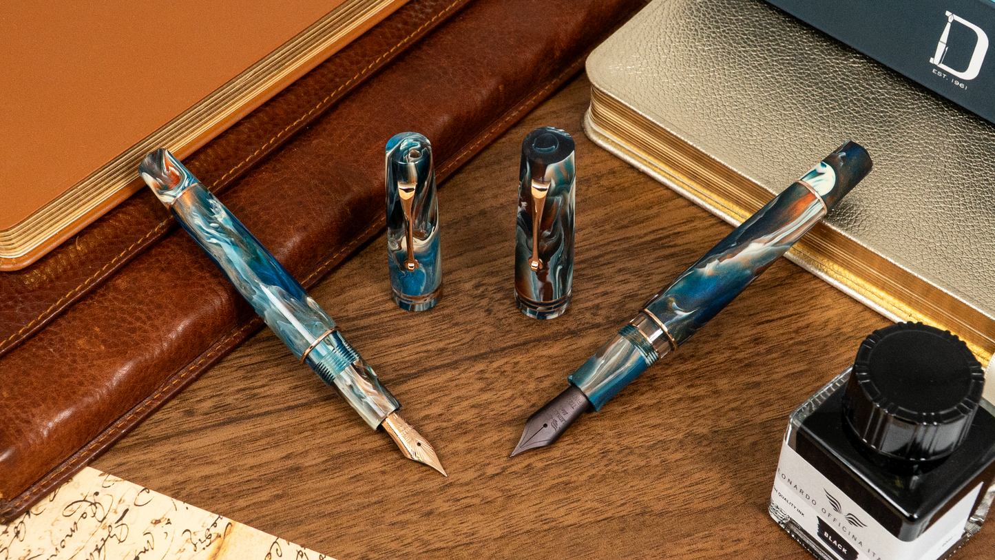 Leonardo Momento Zero Grande 2.0 Fountain Pen - Hephaestus (Dromgoole's Exclusive) (Special Edition)
