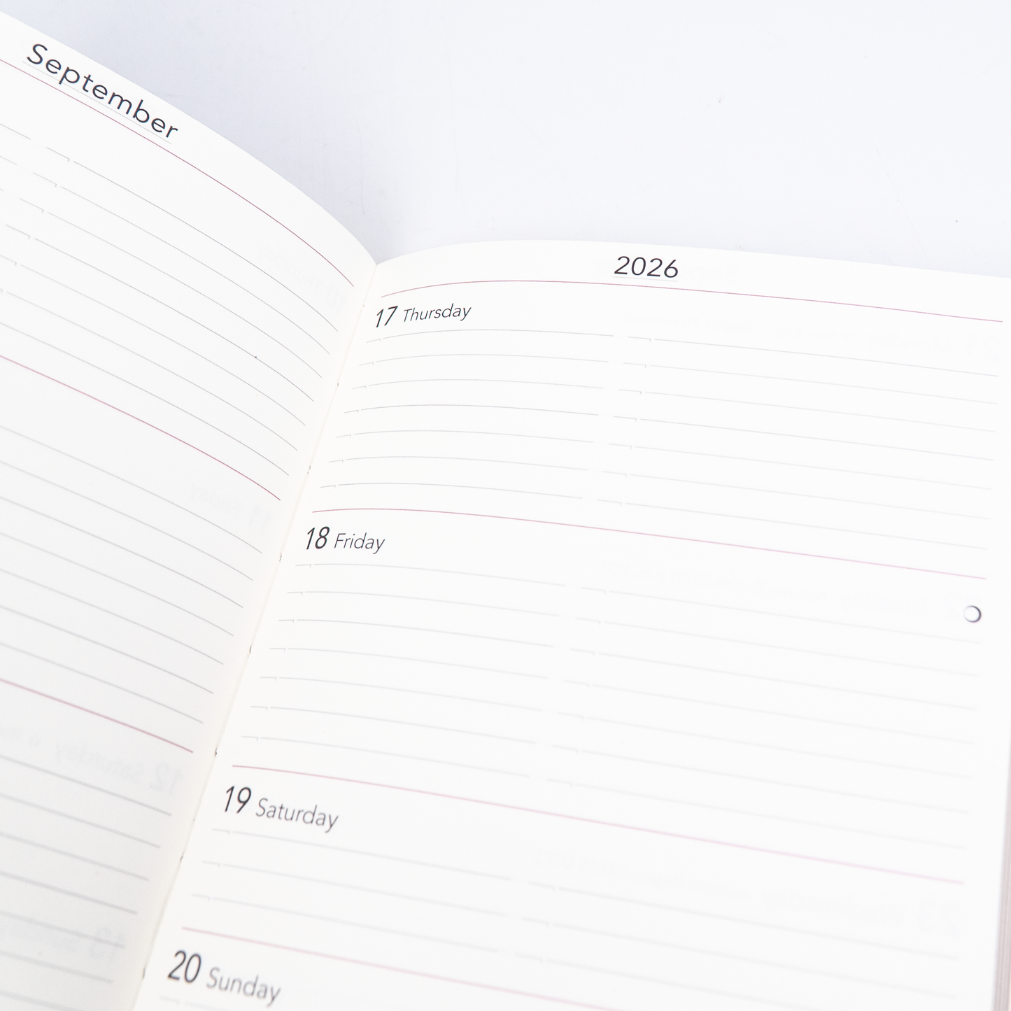 Scully 2026 1045A Monthly/Weekly Refill (5.5 x 7.5 - Sewnbound)
