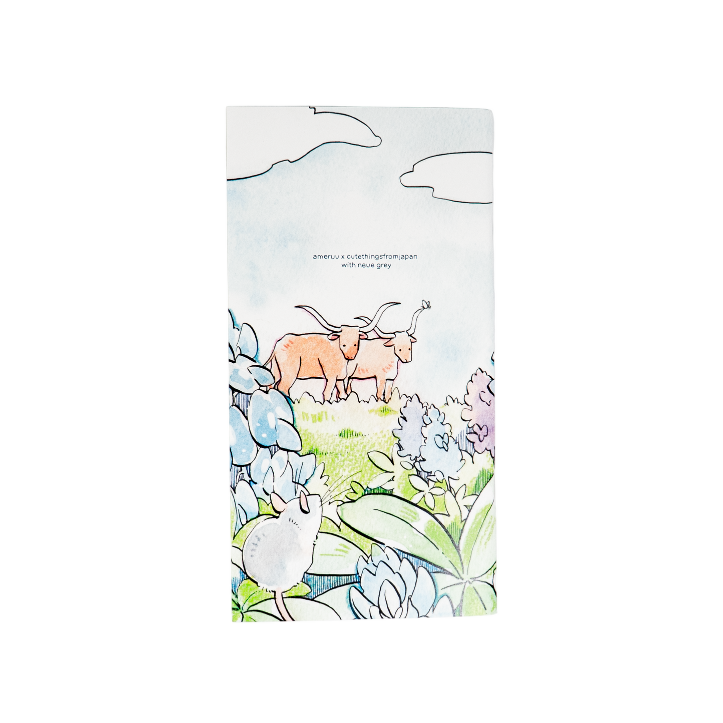 ameruu x CTFJ Standard TN Notebook - Bluebonnets (Houston Exclusive)