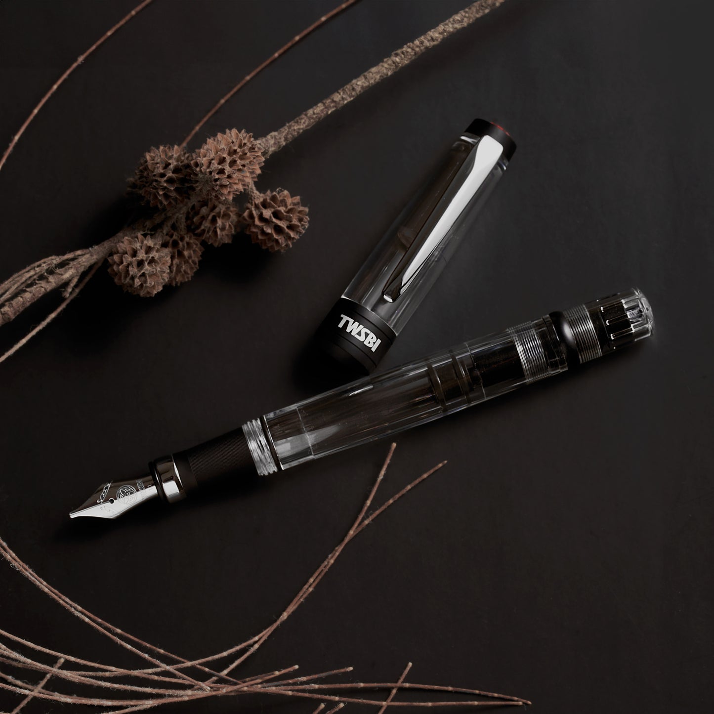 TWSBI Diamond 580 ALR Fountain Pen - Black