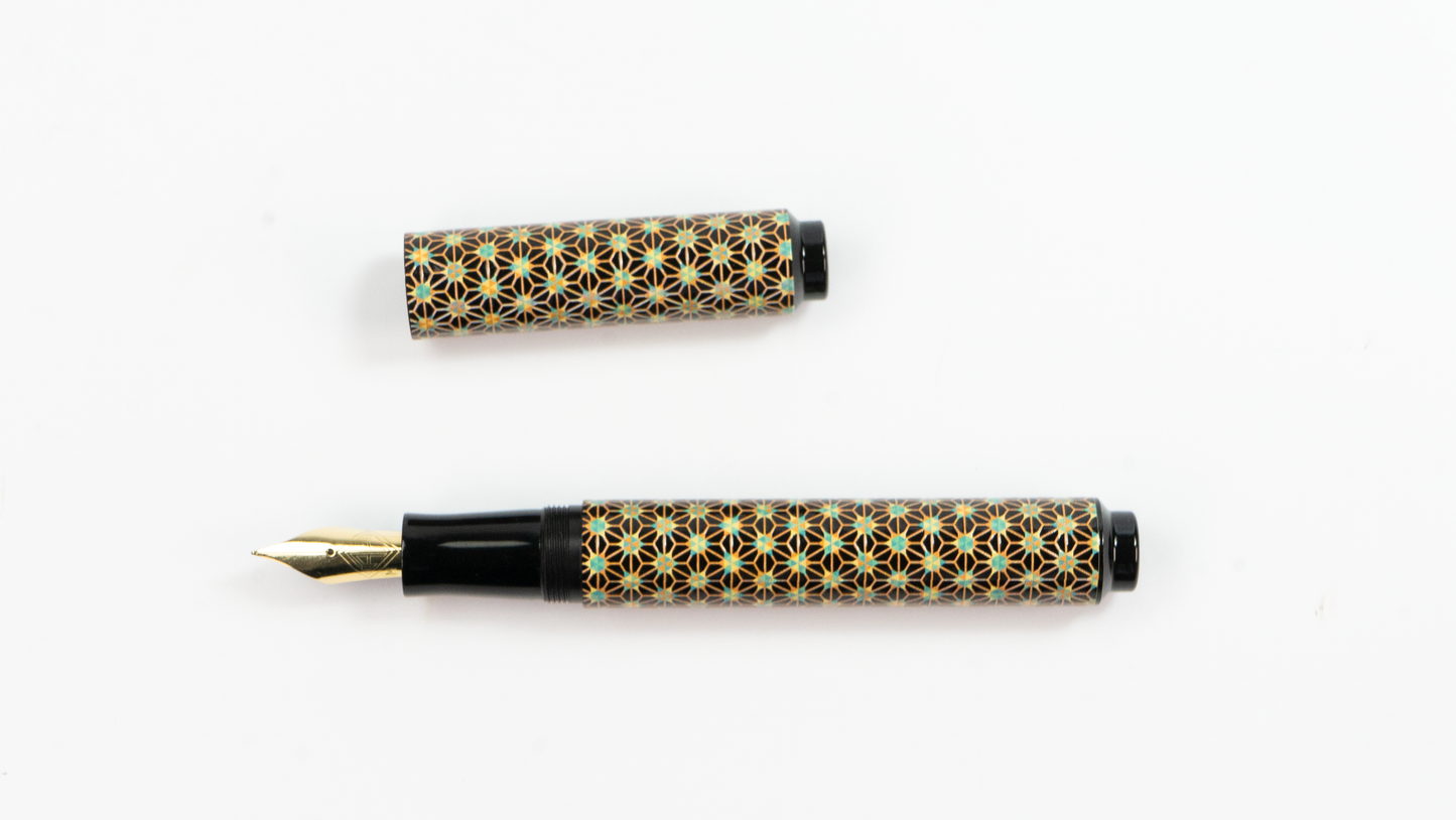AP Limited Editions Sakura Lacquer Art 14K Fountain Pen - Rhythm