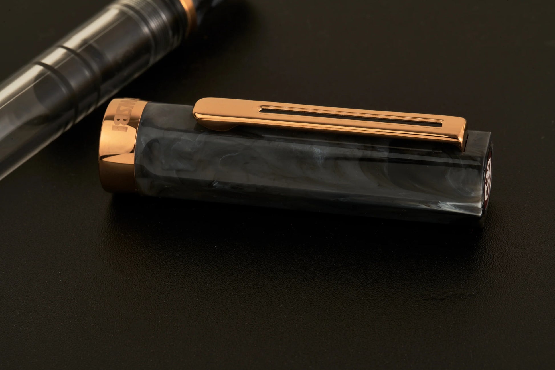 TWSBI ECO Fountain Pen - Black Marble with Bronze Trim