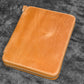 Galen Leather 20 Slot Zippered Pen Case - Crazy Horse Honey Ochre