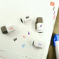 Eric Small Things x SANBY Self-Inking Schedule Icon Stamp - Work
