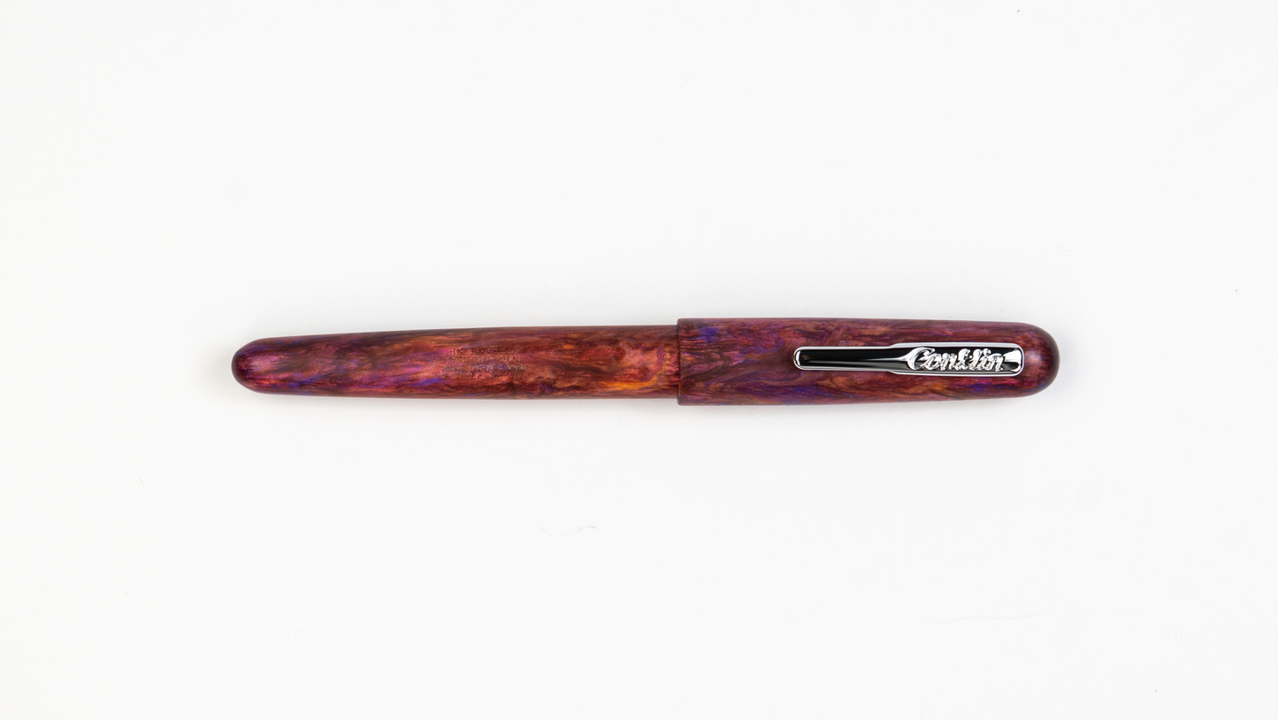 Conklin Streamline Rollerball - Matte: Sunset Medley with Chrome Trim (Limited Edition)