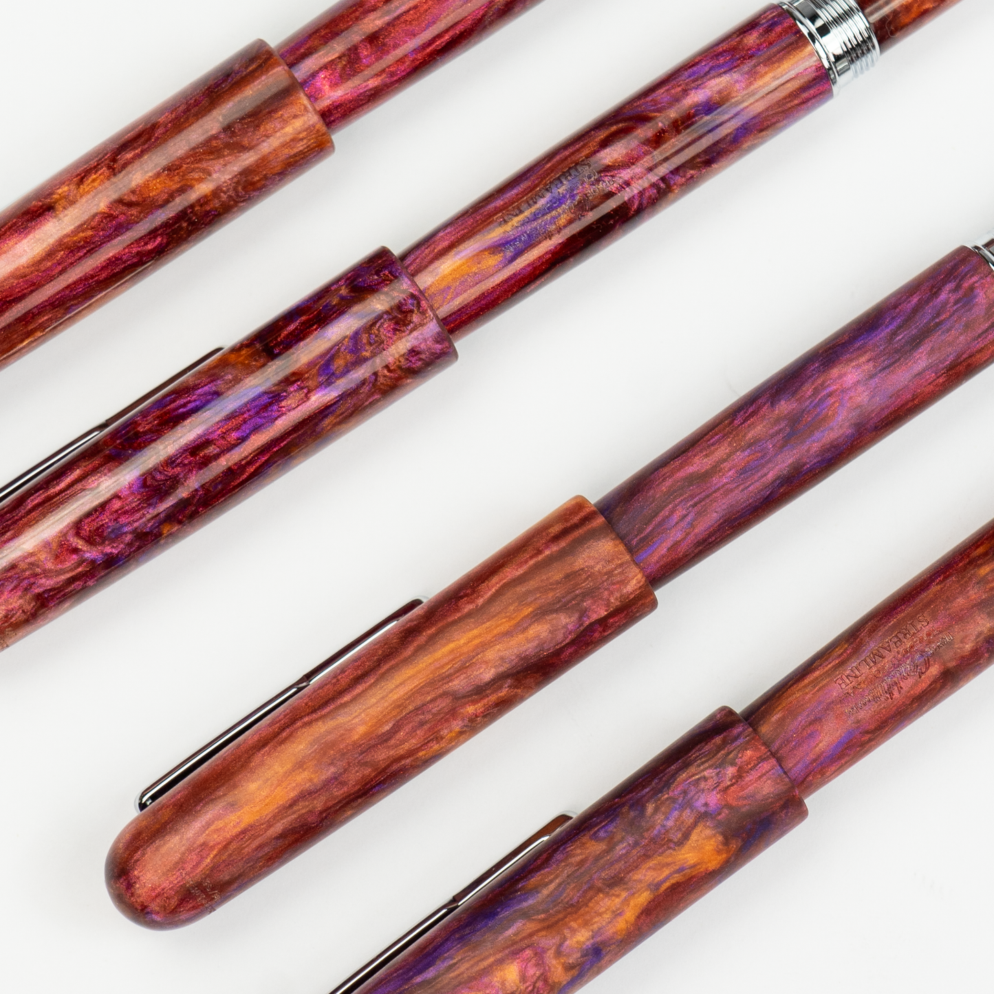 Conklin Streamline Rollerball - Matte: Sunset Medley with Chrome Trim (Limited Edition)