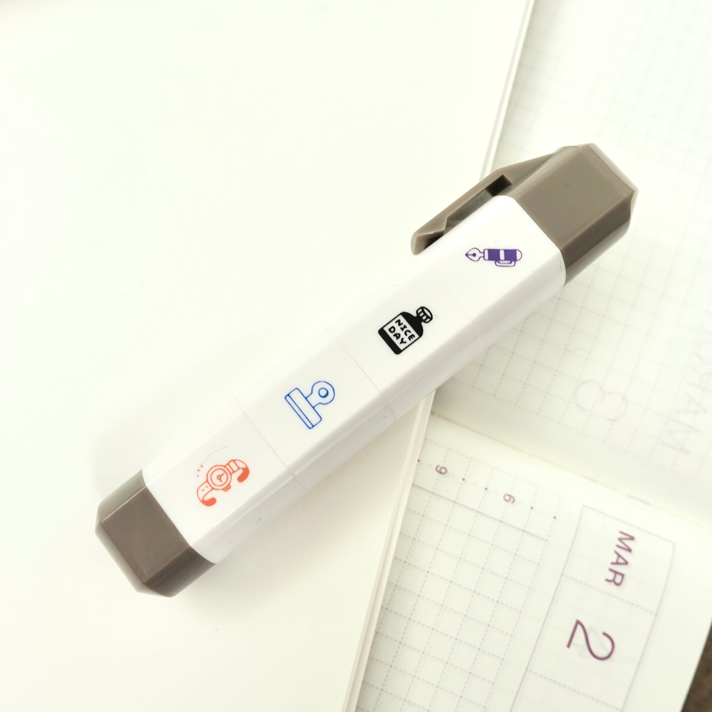 Eric Small Things x SANBY Self-Inking Schedule Icon Stamp - Work