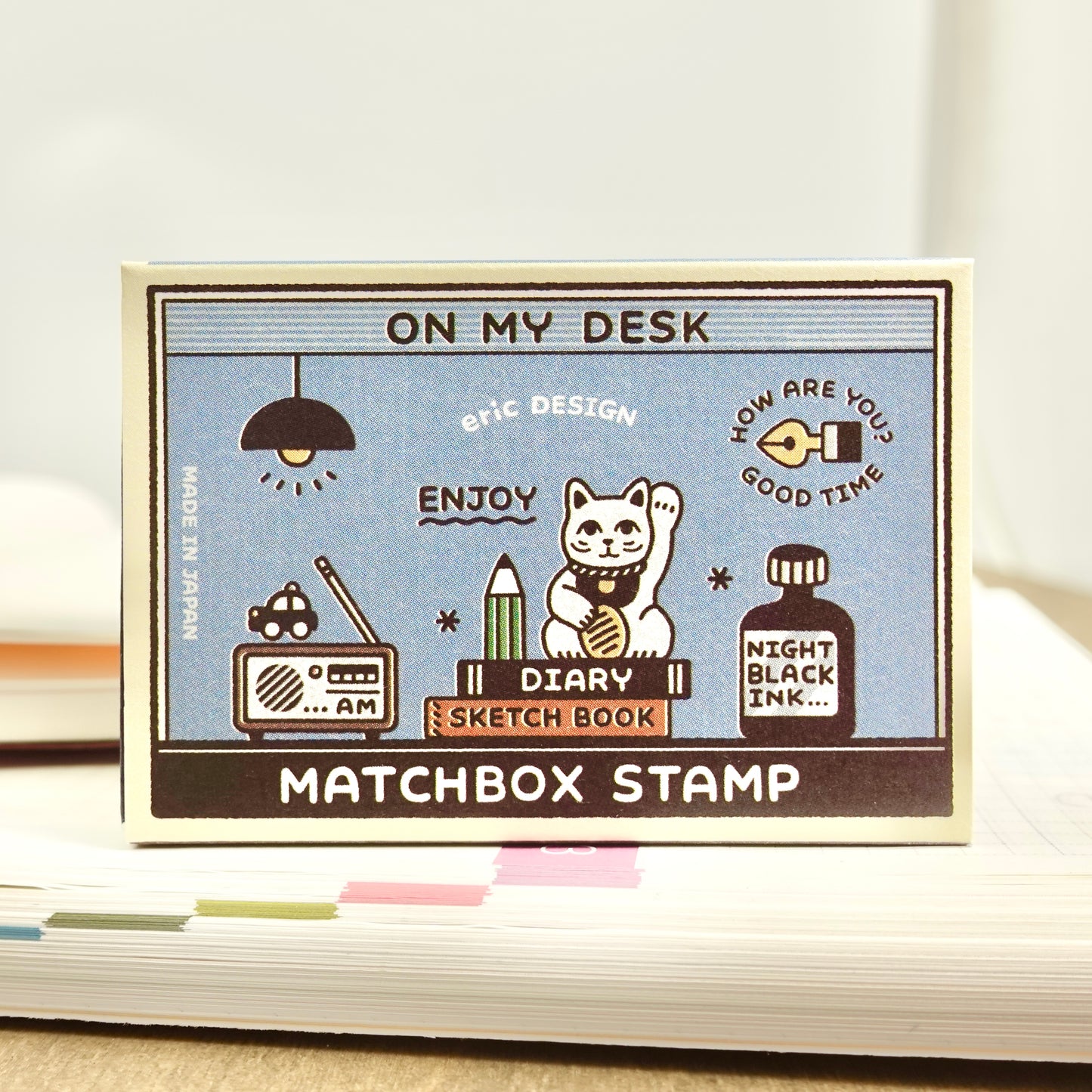 Eric Small Things x SANBY Matchbox Set Stamp - Stationery