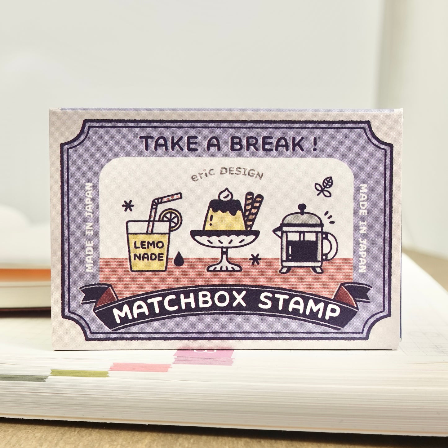 Eric Small Things x SANBY Matchbox Set Stamp - Cafe