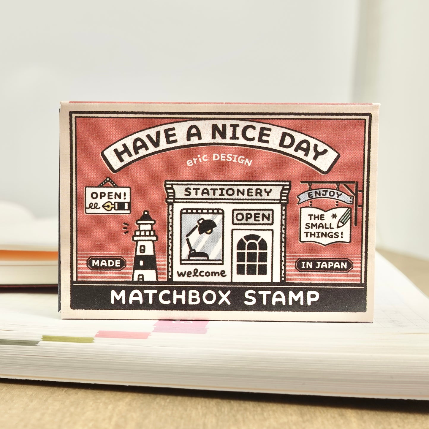 Eric Small Things x SANBY Matchbox Set Stamp - On My Desk
