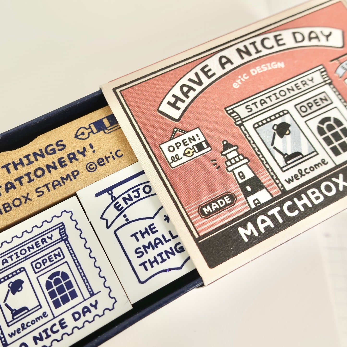Eric Small Things x SANBY Matchbox Set Stamp - On My Desk