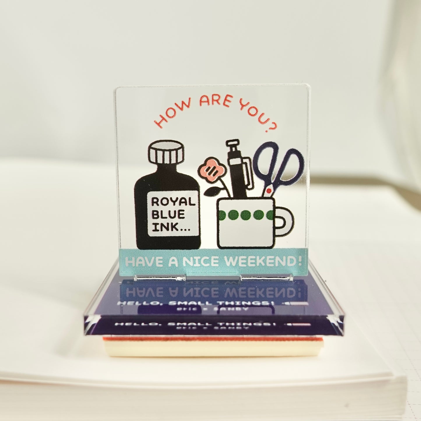 Eric Small Things x Sanby Acrylic Stand Stamp - Ink