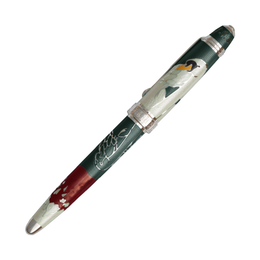 David Oscarson Hans Christian Andersen The Ugly Duckling Fountain Pen - Black/Red (Limited Edition)